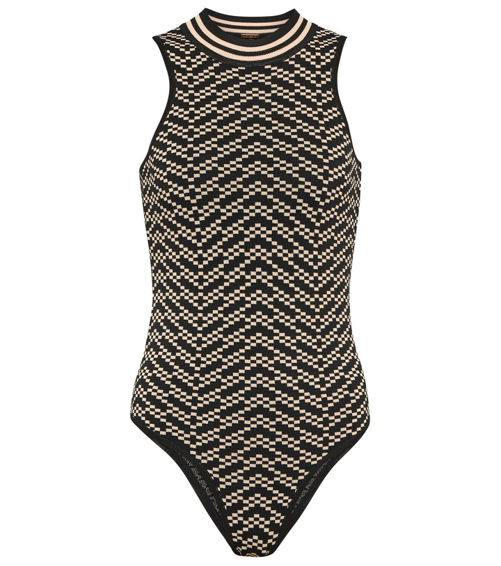 Photo: Dodo Bar Or Jacquard cutout bodysuit