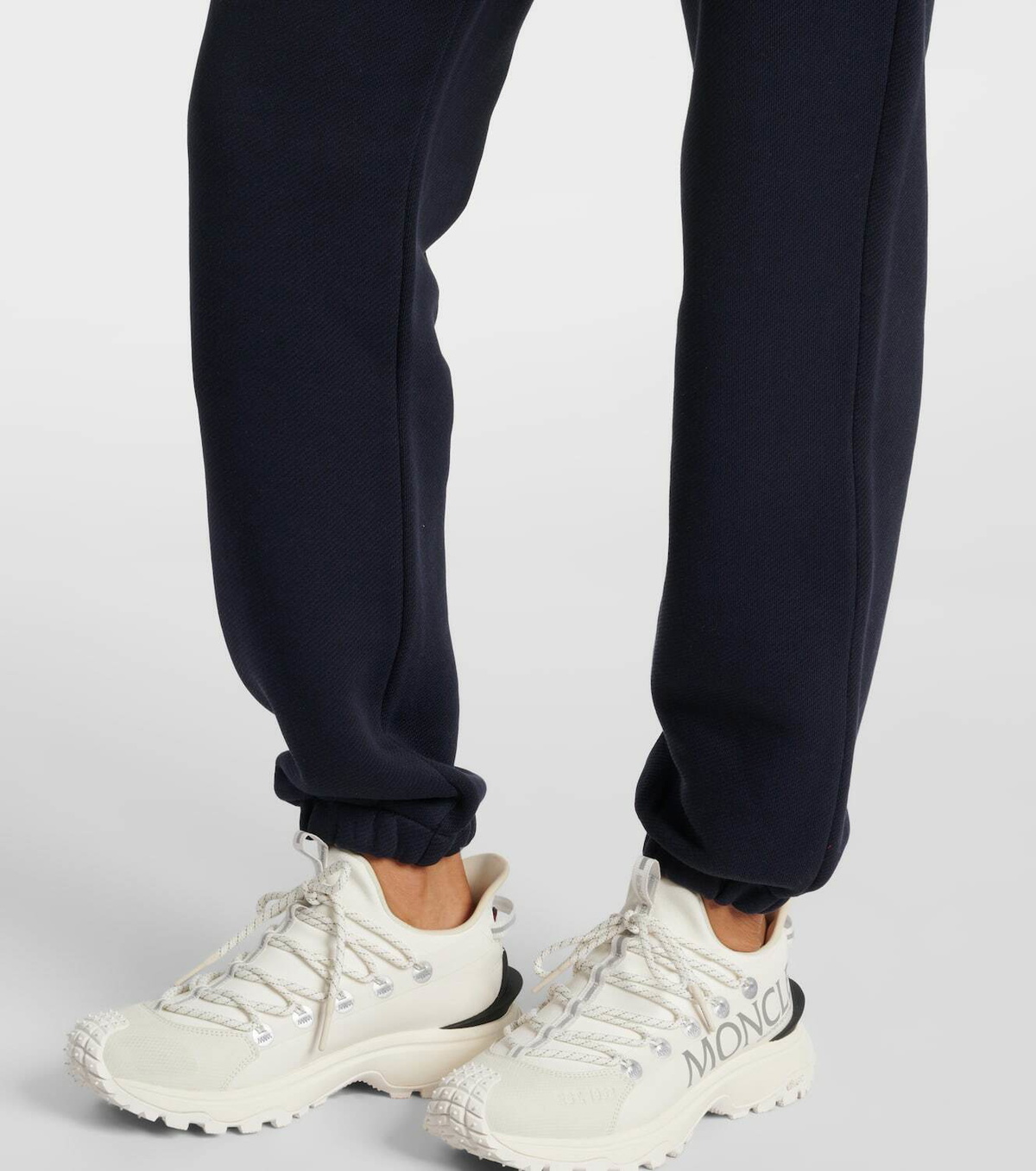 Moncler Logo cotton-blend sweatpants