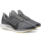 Nike Running - Nike Air Zoom Pegasus 35 Turbo Mesh Sneakers - Men - Gray