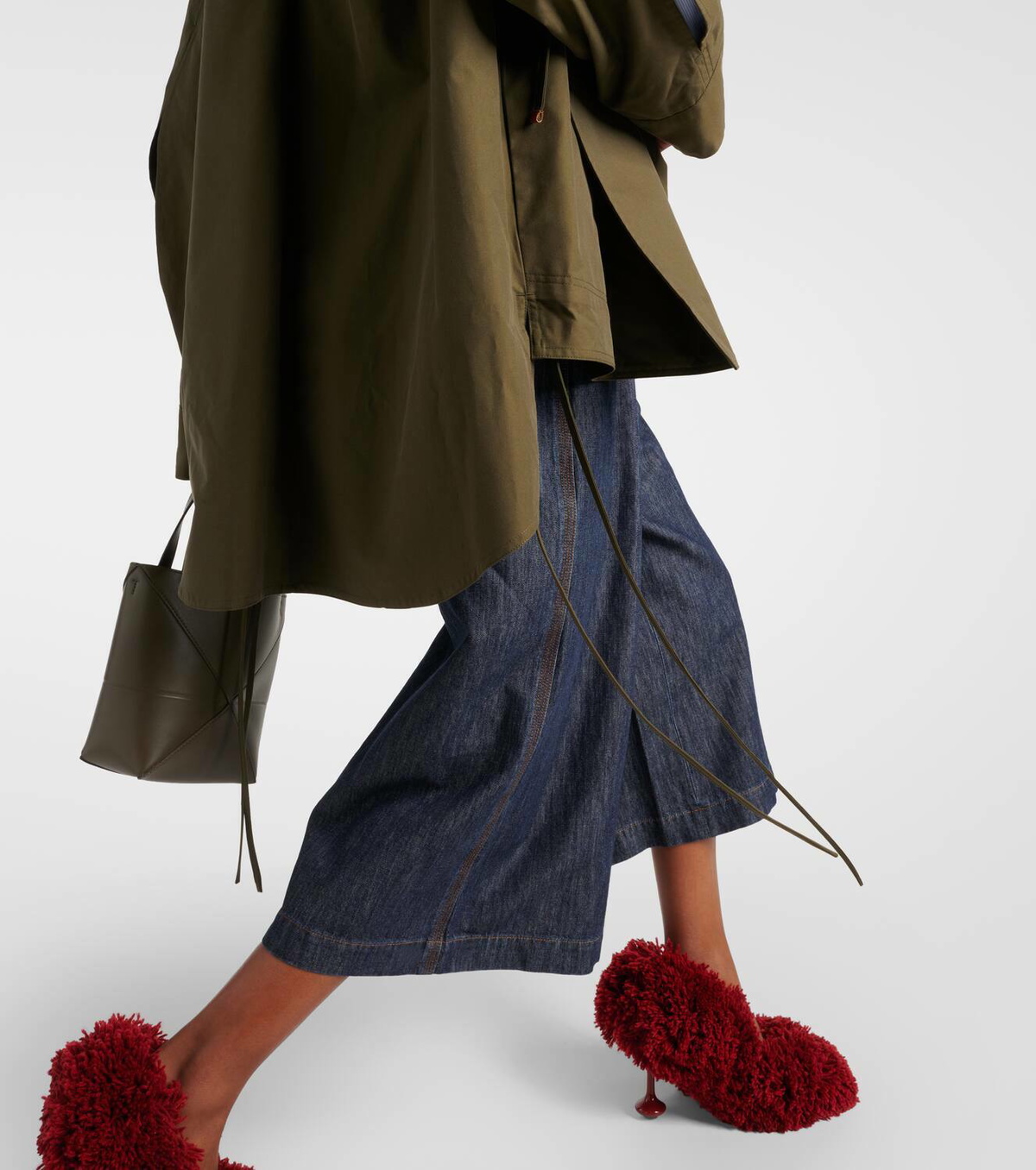 【国内発】LOEWE Anagram フーディー（コットン） Loewe Anagram cotton gabardine parka Loewe
