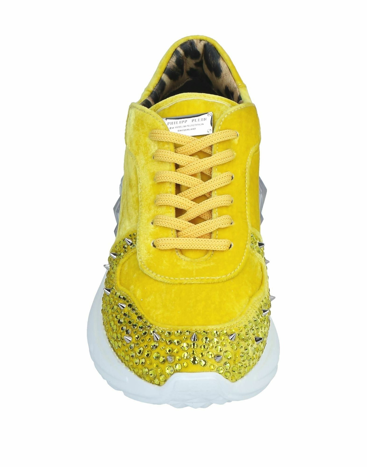 Philipp Plein Womens Sneakers in Yellow
