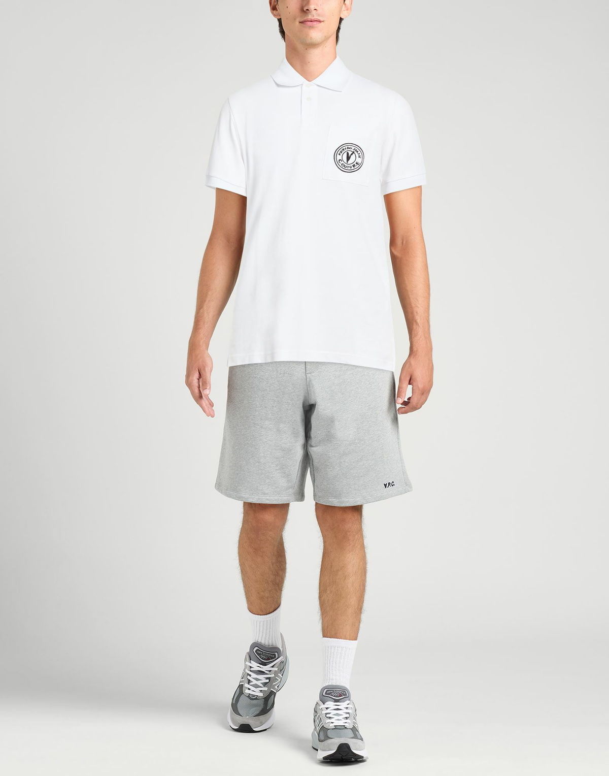 Versace Jeans Couture Mens Polo shirt in White