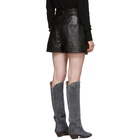 Isabel Marant Black Leather Xike Shorts