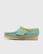 Clarks Originals Wallabee. Blue/Green - Womens - Casual Shoes