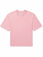 Bottega Veneta - Garment-Dyed Cotton-Jersey T-Shirt - Pink