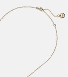 Shay Jewelry 18kt gold necklace with emeralds and diamonds