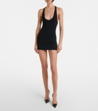 Gucci Crêpe jersey minidress
