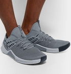 Nike Training - Metcon Free Mesh and Neoprene Sneakers - Gray