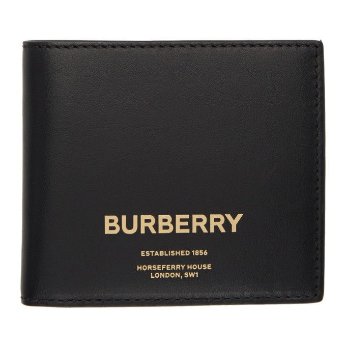 Photo: Burberry Black Horseferry Bifold Wallet