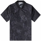 Y-3 Men's Football Leopard Jersey Top in Black