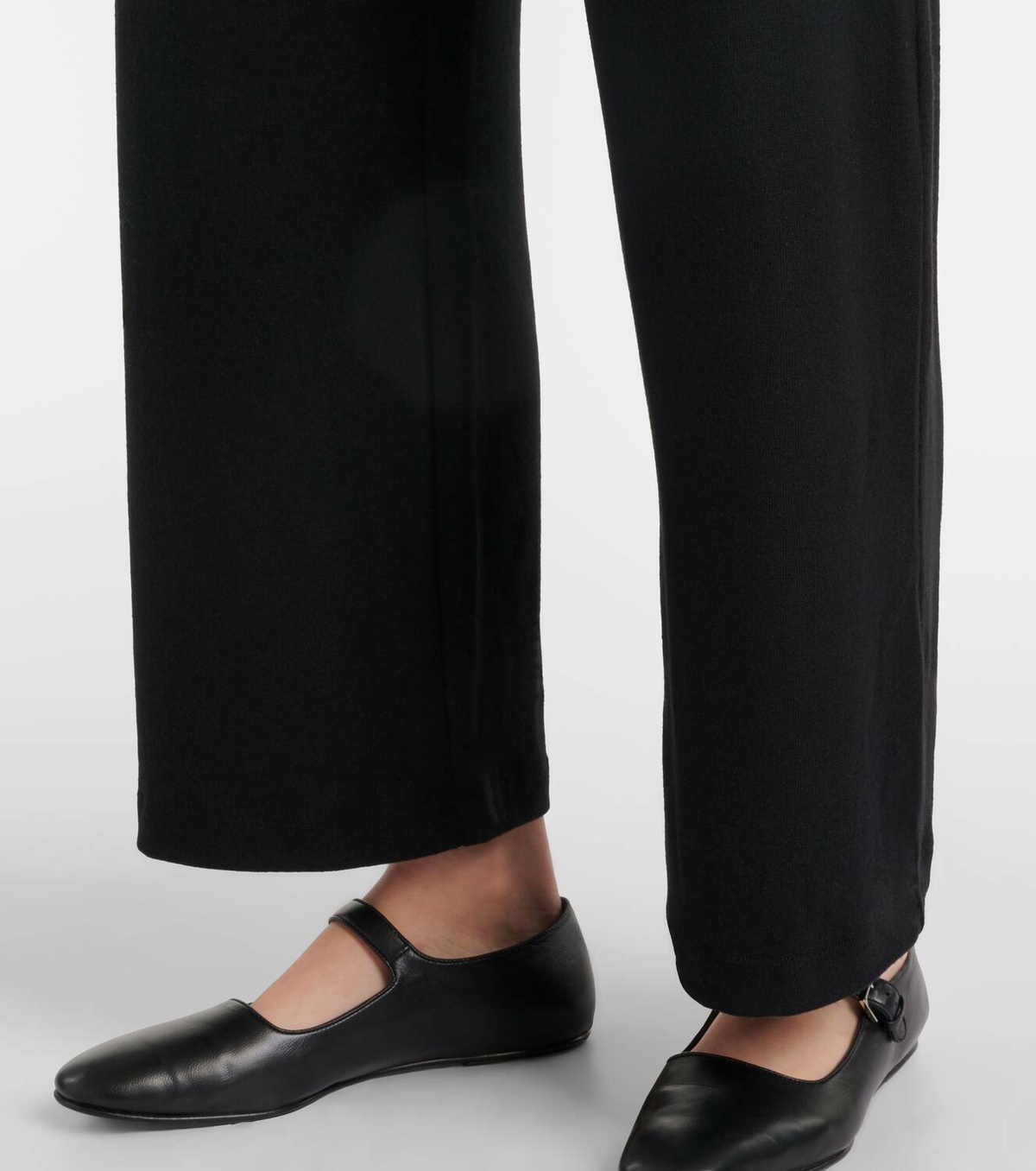 Leset Lauren jersey wide-leg sweatpants
