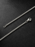 David Yurman - Platinum Box Chain Necklace