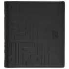 Fendi Black Forever Fendi Embossed Wallet