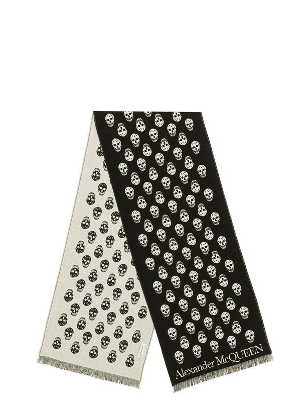 Photo: Alexander Mcqueen   Scarf Black   Mens