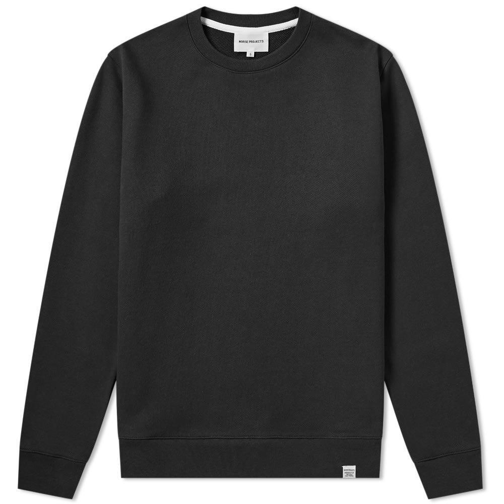 Photo: Norse Projects Vagn Classic Crew Sweat Black