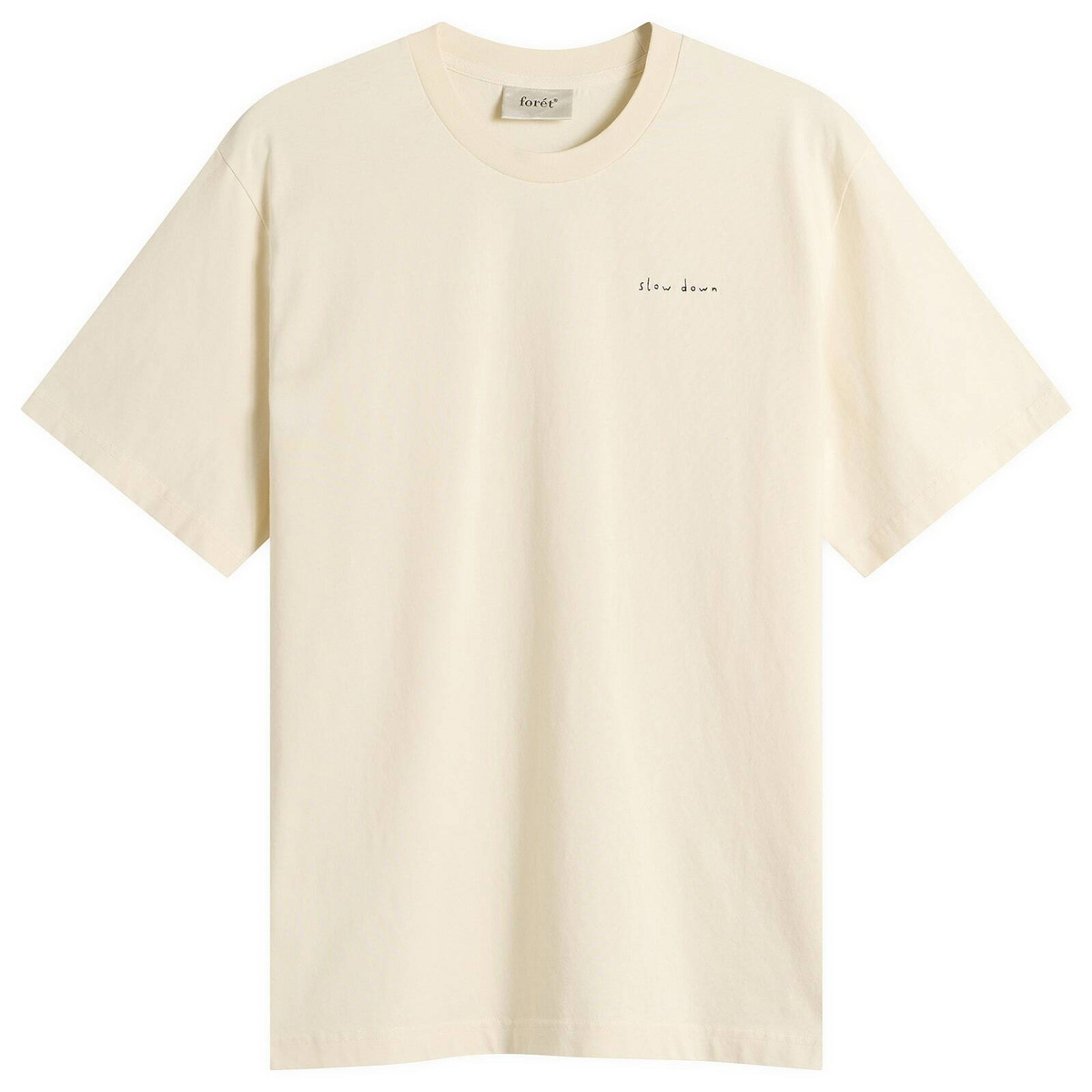 Foret Men's Slow Down T-Shirt in Cloud