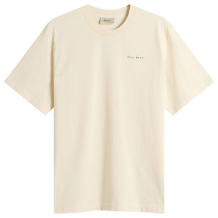 Photo: Foret Men's Slow Down T-Shirt in Cloud