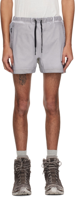 Photo: 11 by Boris Bidjan Saberi Gray SW1 Swim Shorts