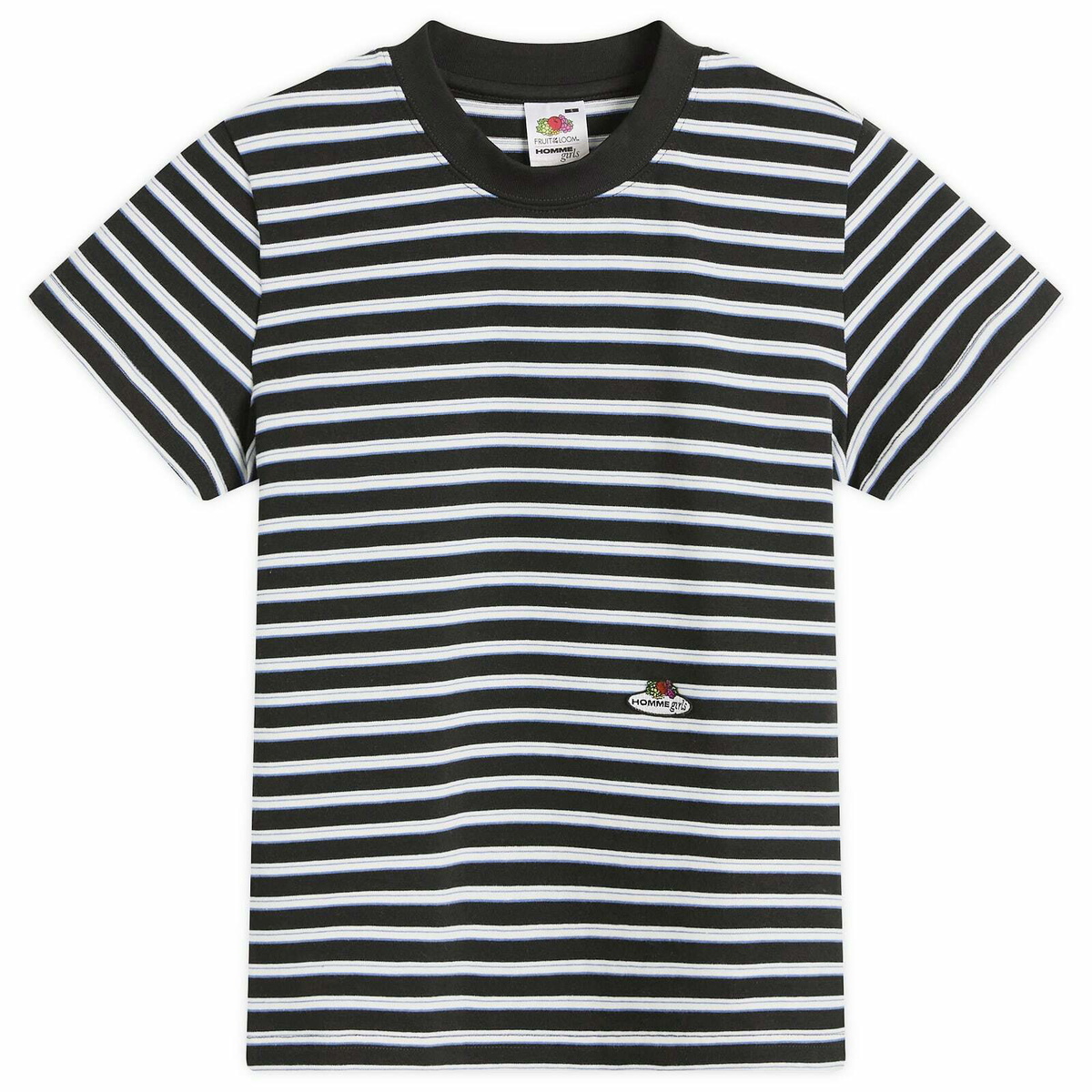 Hommegirls Women's Cropped Shirts in Classic Stripe Hommegirls