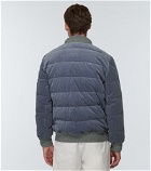 Brunello Cucinelli - Wool and cashmere bomber jacket