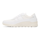 Common Projects White Track Super Low Sneakers