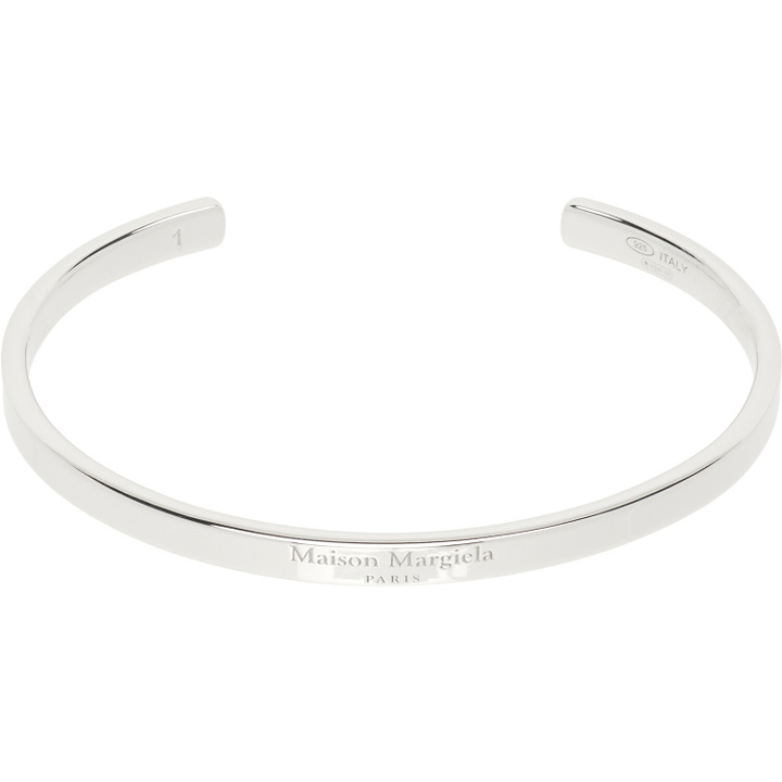 Photo: Maison Margiela Logo Reference Cuff Bracelet