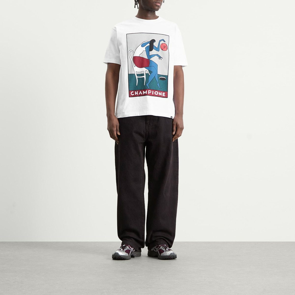 By Parra Men's Champione T-Shirt in White