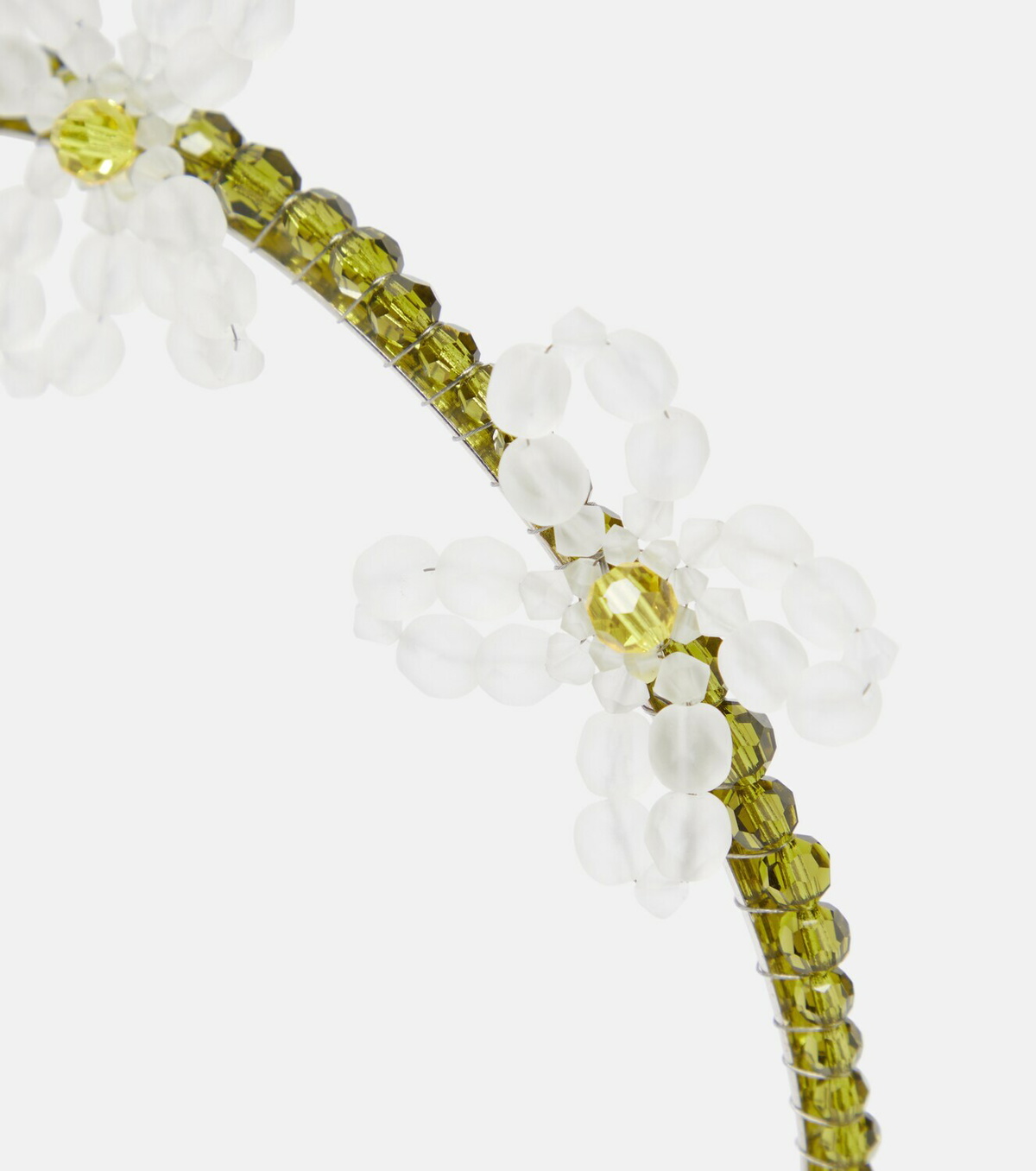 Simone Rocha - Embellished floral headband Simone Rocha