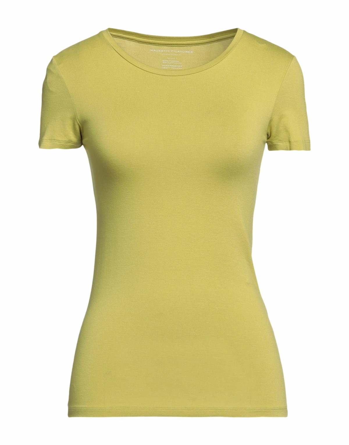 Majestic Filatures Womens T-shirt Lime in Green