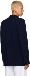 LISA YANG Navy 'The Lance' Cardigan