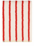 DUSEN DUSEN Stucco Striped Bath Towel