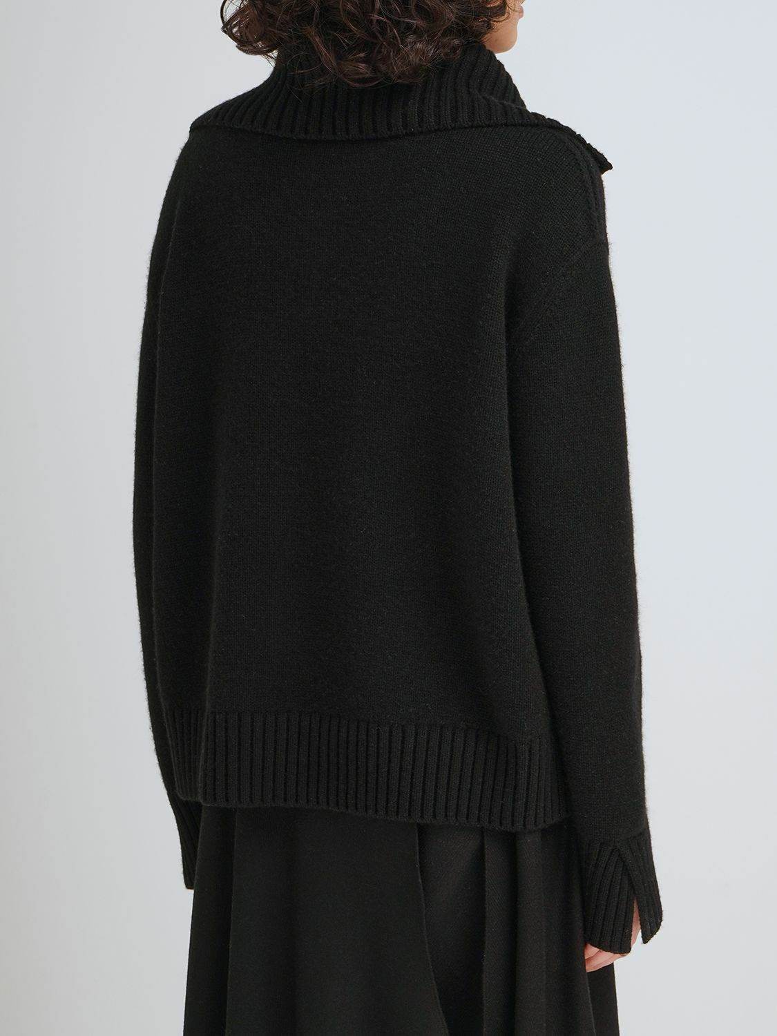 LORO PIANA - Parksville Half Zip Cashmere Sweater