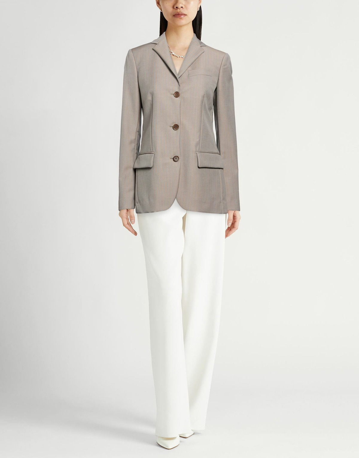 Aspesi Womens Blazer Taupe