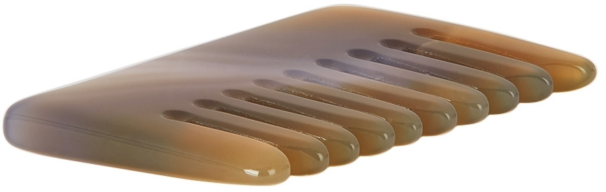 Binu Binu Beige Agate Comb