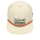 Malbon Men's Torrey Pines Rope Hat in Egret 
