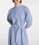 Loro Piana Linen midi dress