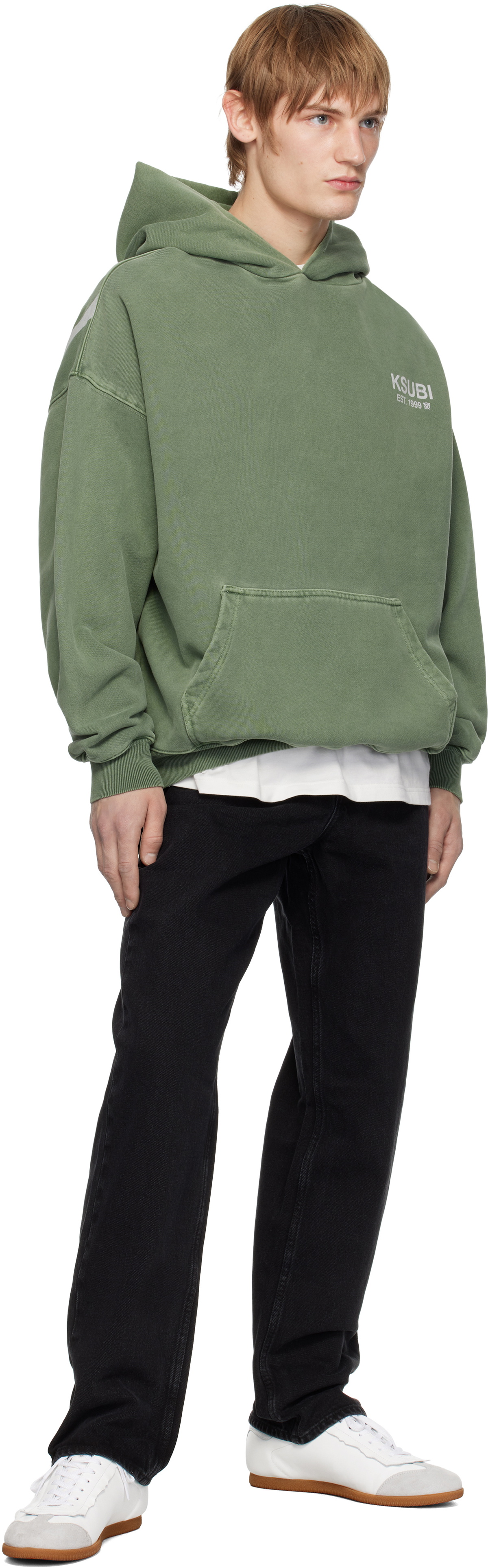 【関税込み】Ksubi グリーン State Ekcess フーディ Ksubi Green State Ekcess Hoodie Ksubi