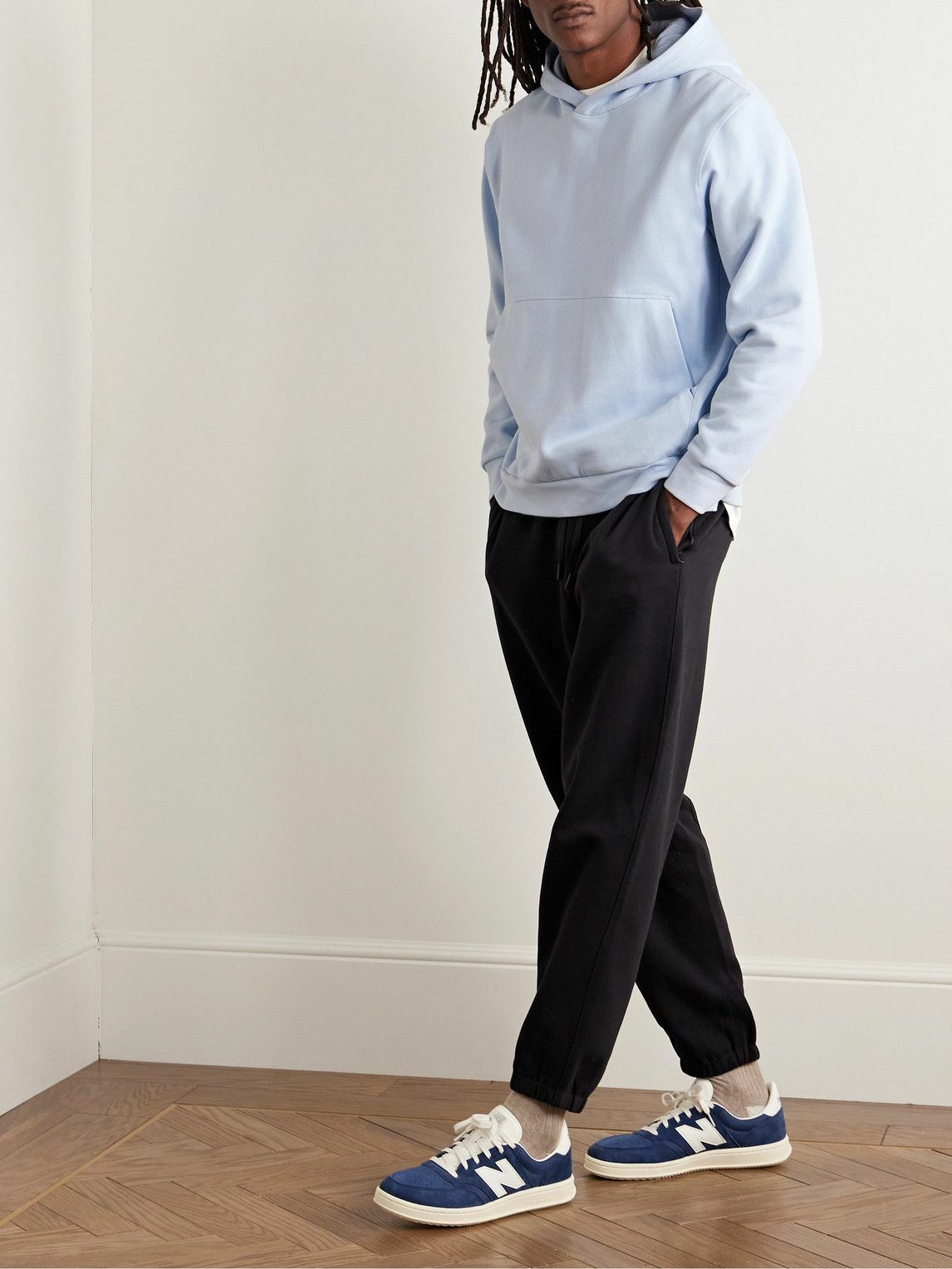 Lululemon - Steady State Cotton-Blend Jersey Hoodie - Blue