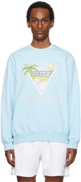 Casablanca Blue 'Tennis Club' Sweatshirt
