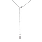Marc Jacobs Quartz Silver Dial The Bauble Apple Pendant Ladies Necklace Watch MJ0120179307