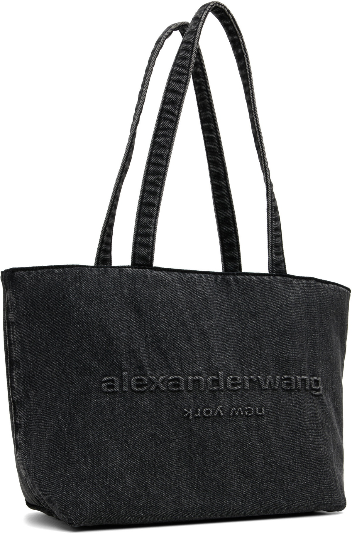 Alexander Wang Black Punch Medium Tote