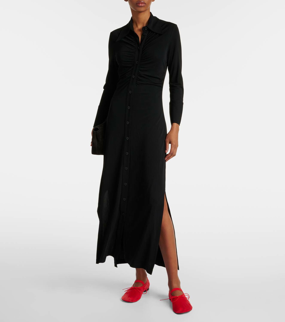 Proenza Schouler Glove mesh Mary Jane flats