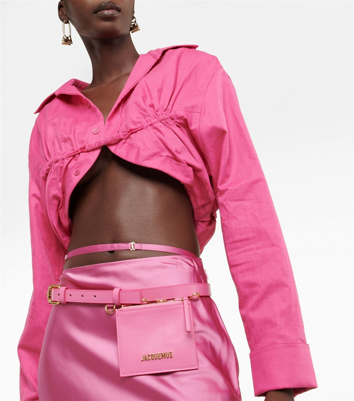 Jacquemus - Leather belt with pouch Jacquemus