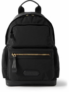 TOM FORD - Leather-Trimmed Nylon Backpack