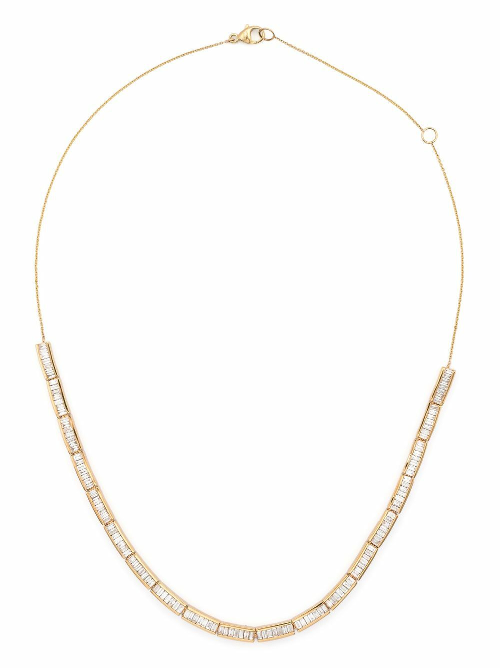 Dana Rebecca Designs 14K Yellow Gold Bar Station Diamond Necklace
