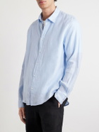 Sunspel - Linen Shirt - Blue