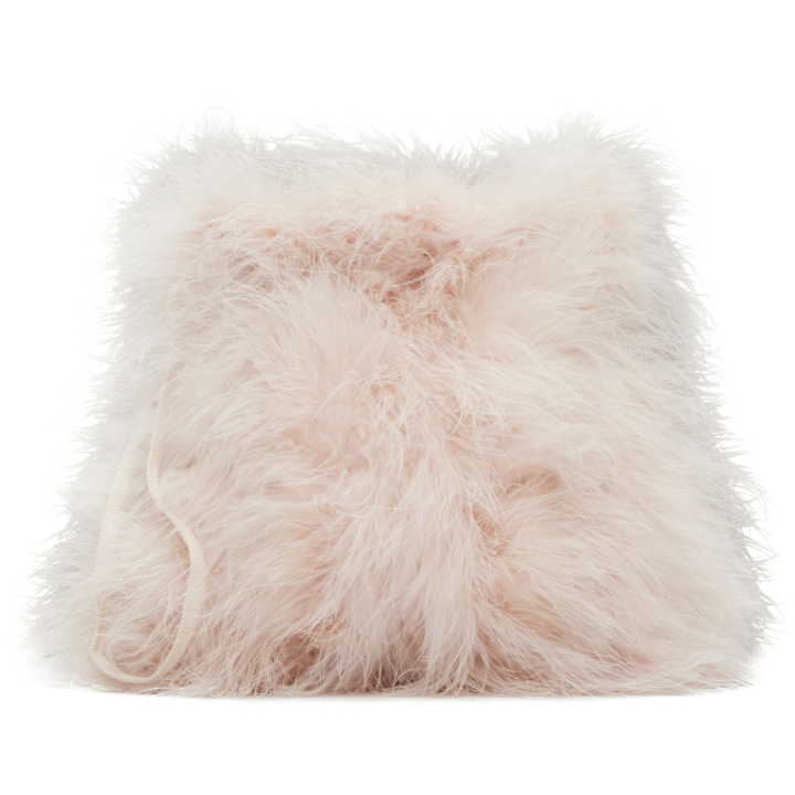 Photo: Yves Salomon Pink Feather Pouch