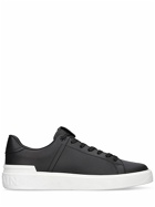 BALMAIN - B Court Leather Low Top Sneakers