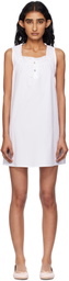 Fruity Booty White Broderie Minidress