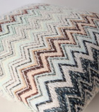 Missoni Forest cotton, wool and cashmere-blend cushion